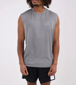 Satisfy AuraLite Muscle Tee Mineral Graphite