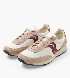 Saucony Trainer 80 Beige Burgundy