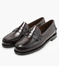 Sebago Classic Dan Woman Brown Burgundy