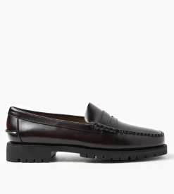 Sebago Dan Lug Brown Burgundy