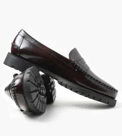 Sebago Dan Lug Brown Burgundy