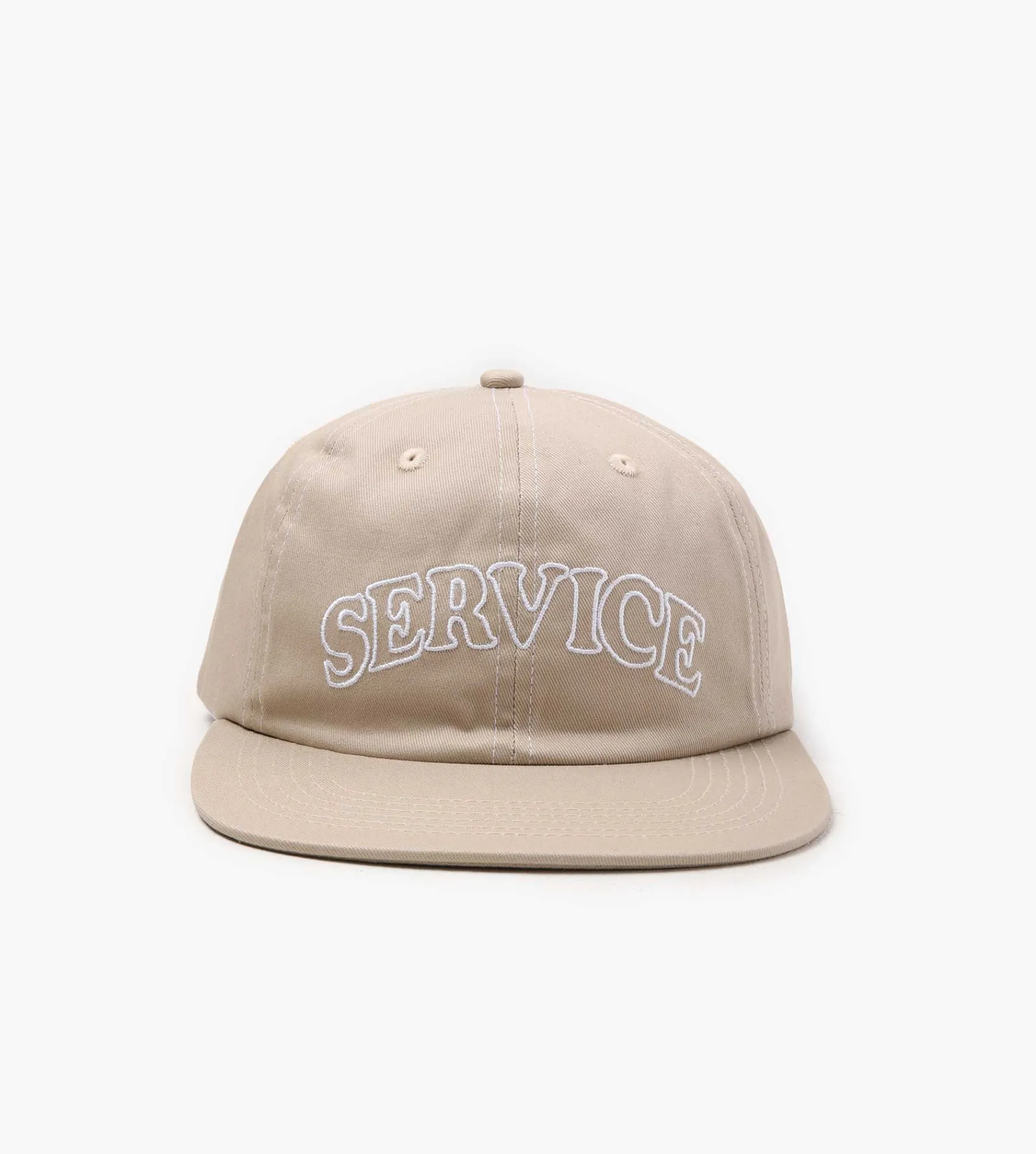 Service Works Arch Logo Cap Contrast Stitch Bone