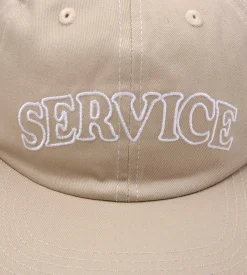 Service Works Arch Logo Cap Contrast Stitch Bone
