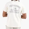 Snow Peak Recycled Cotton Dyed T-Shirt SPC Light Beige
