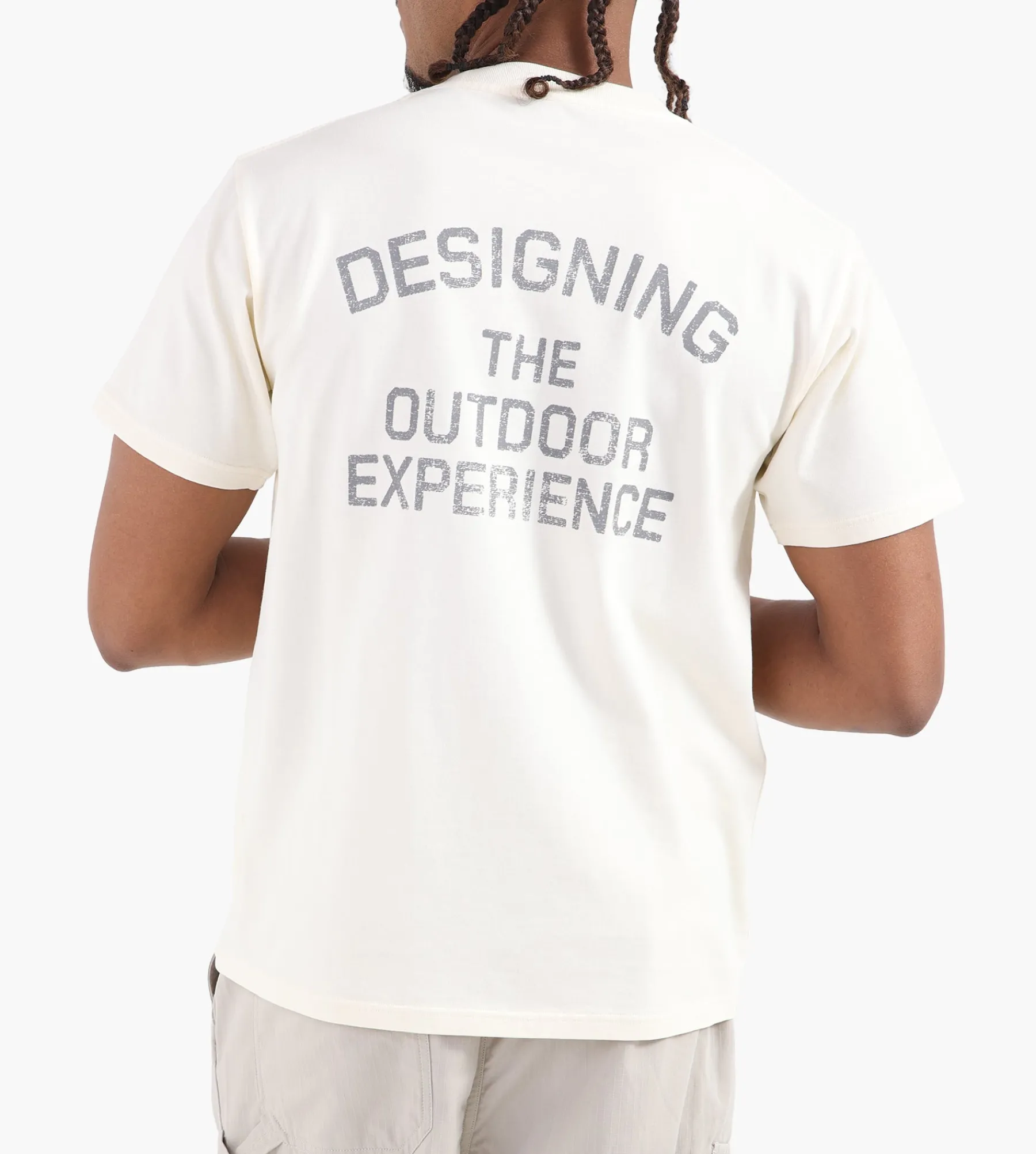 Snow Peak Recycled Cotton Dyed T-Shirt SPC Light Beige
