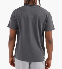 Snow Peak Recycled Cotton Dyed T-Shirt SP Charcoal