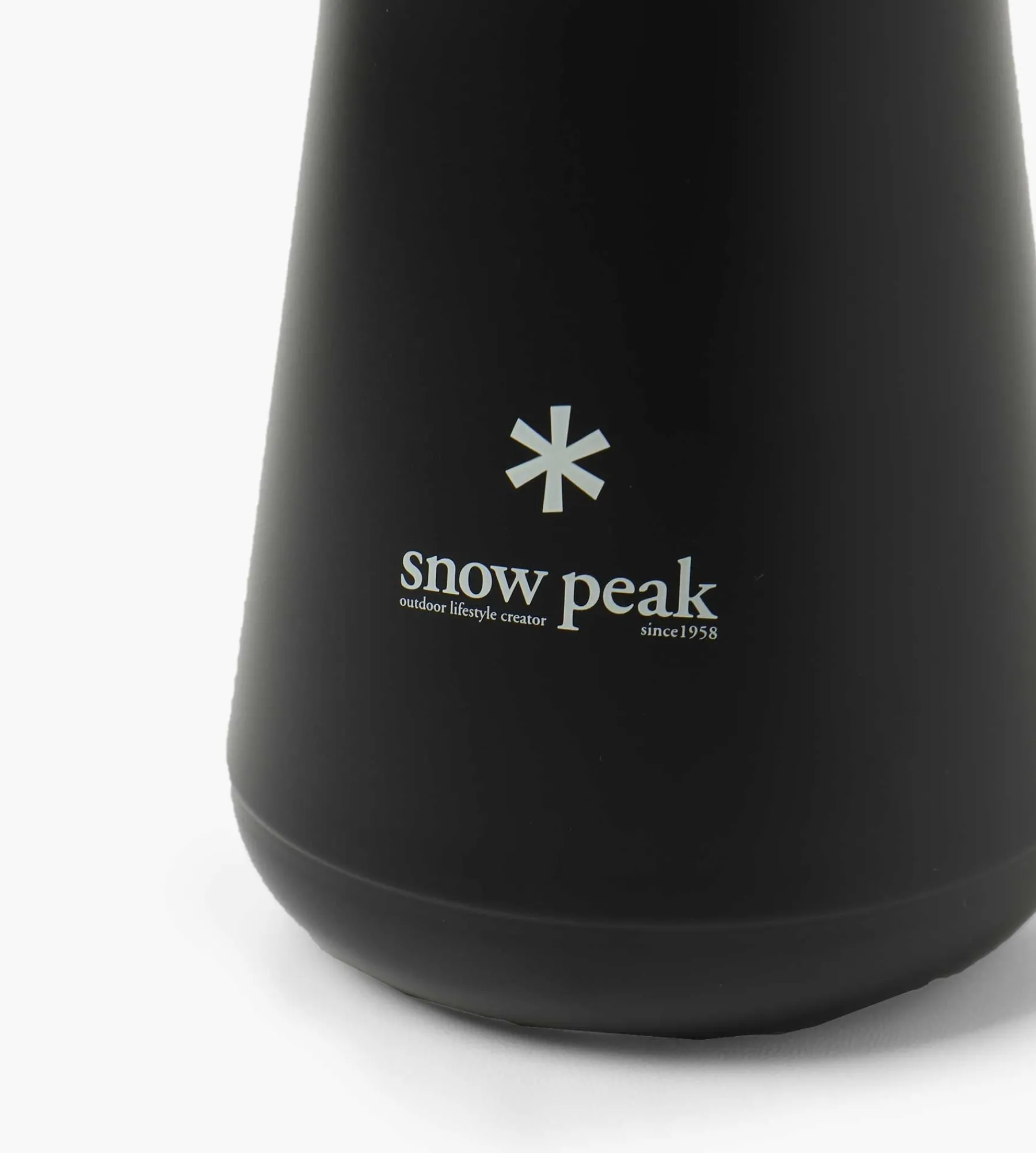 Snow Peak Stainless Vacuum Bottle Tsuzumi 350 Black Black