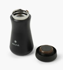 Snow Peak Stainless Vacuum Bottle Tsuzumi 350 Black Black