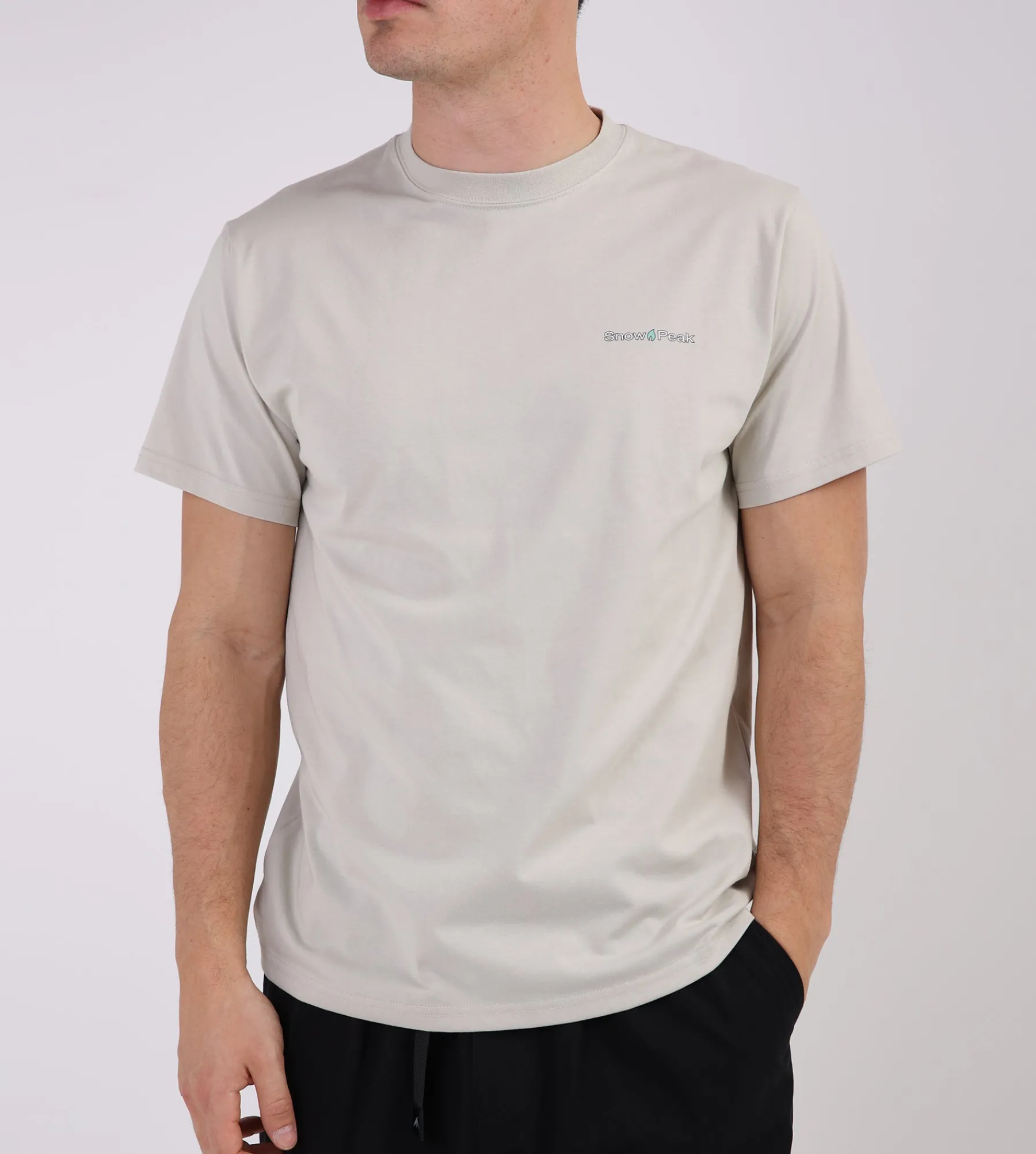 Snow Peak Warm Oneself T-Shirt Light Beige