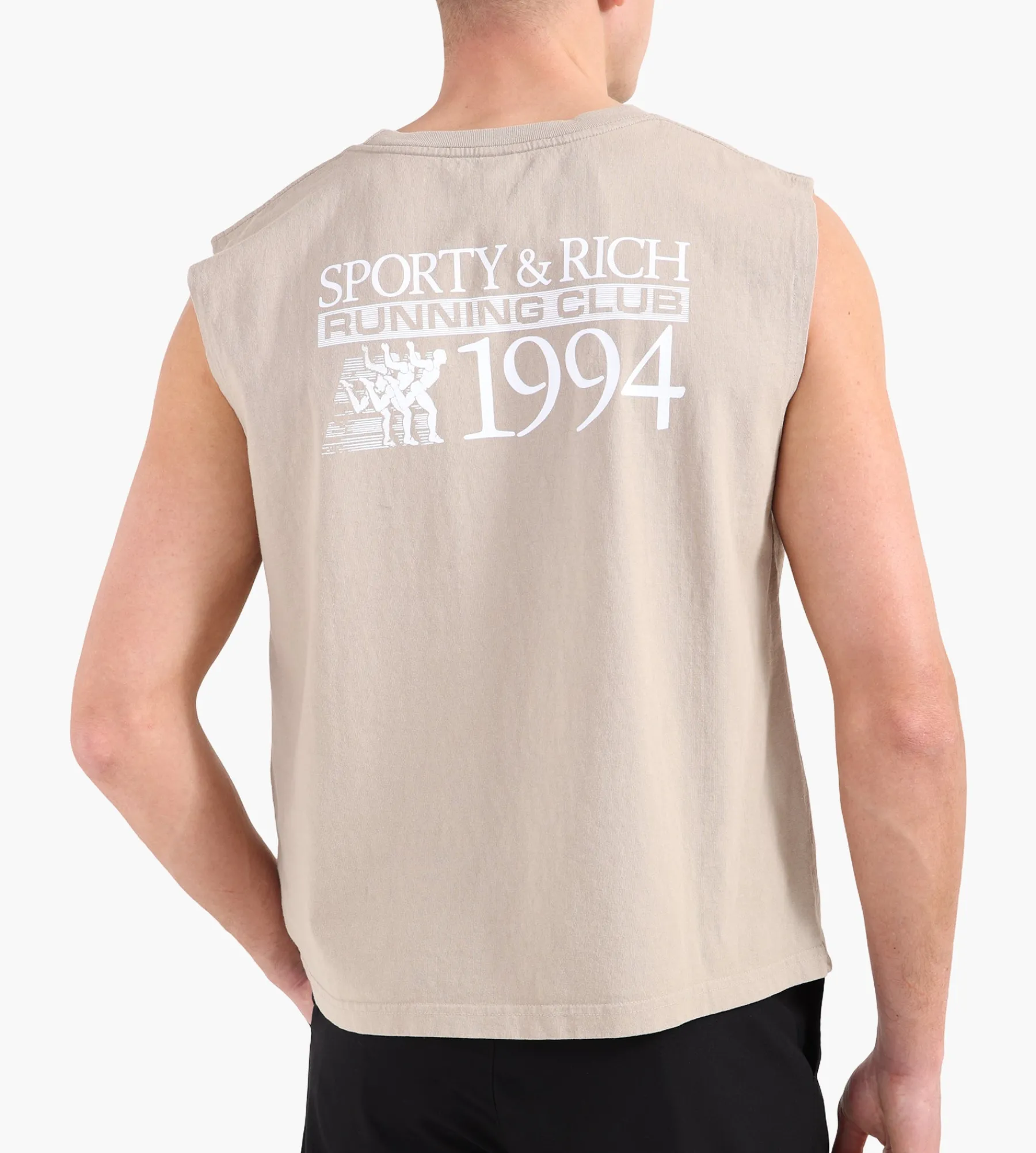 Sporty & Rich Finish Line Muscle Tee Elephant