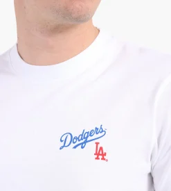 Sporty & Rich LA Dodgers Serif T-Shirt White
