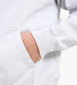 Sporty & Rich LA Dodgers Serif Hoodie Heather Gray