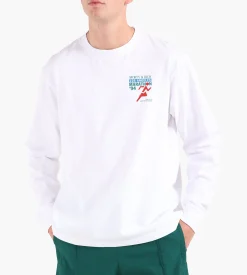 Sporty & Rich LA Marathon Longsleeve White