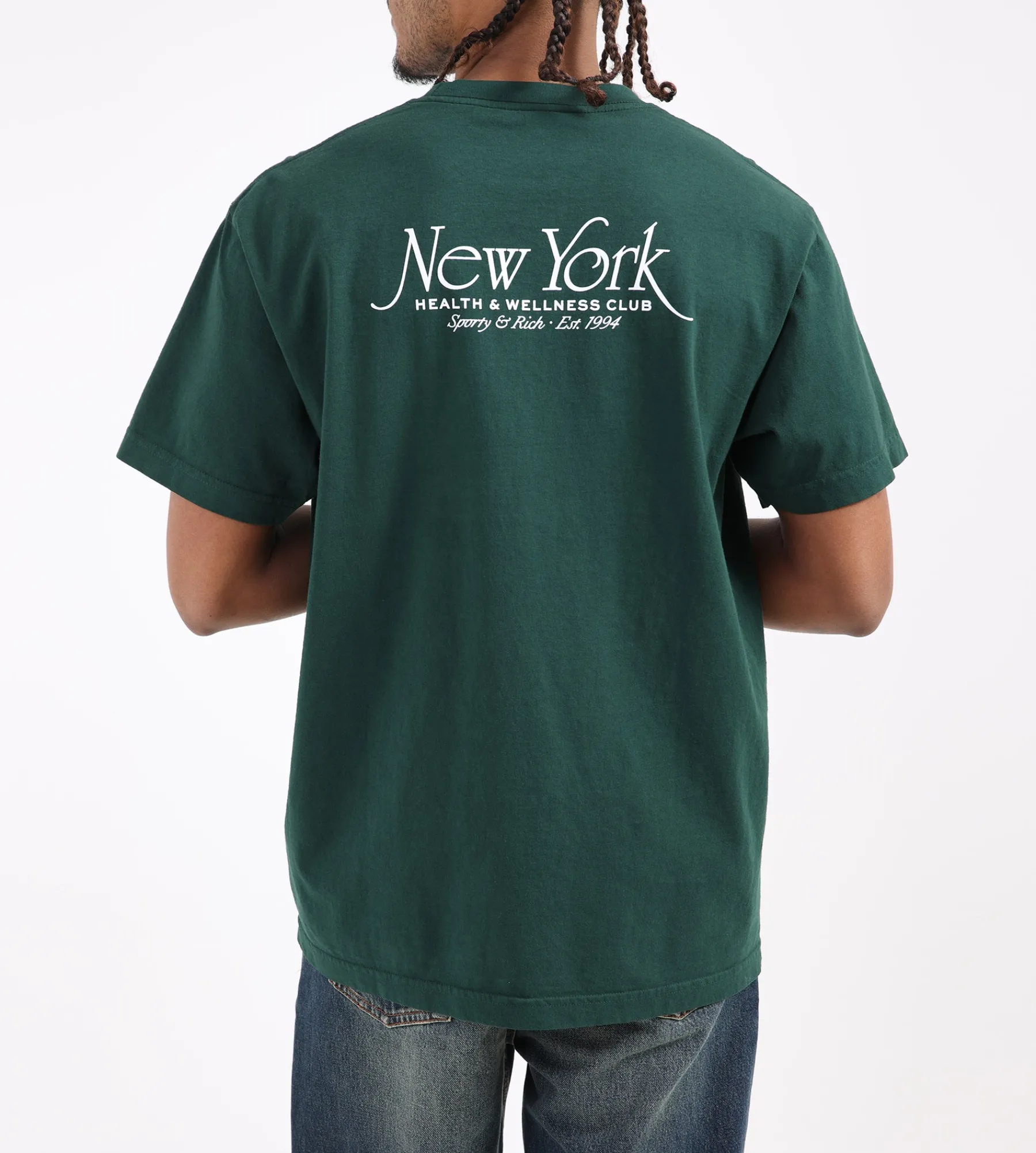 Sporty & Rich NY 94 T-Shirt Forest
