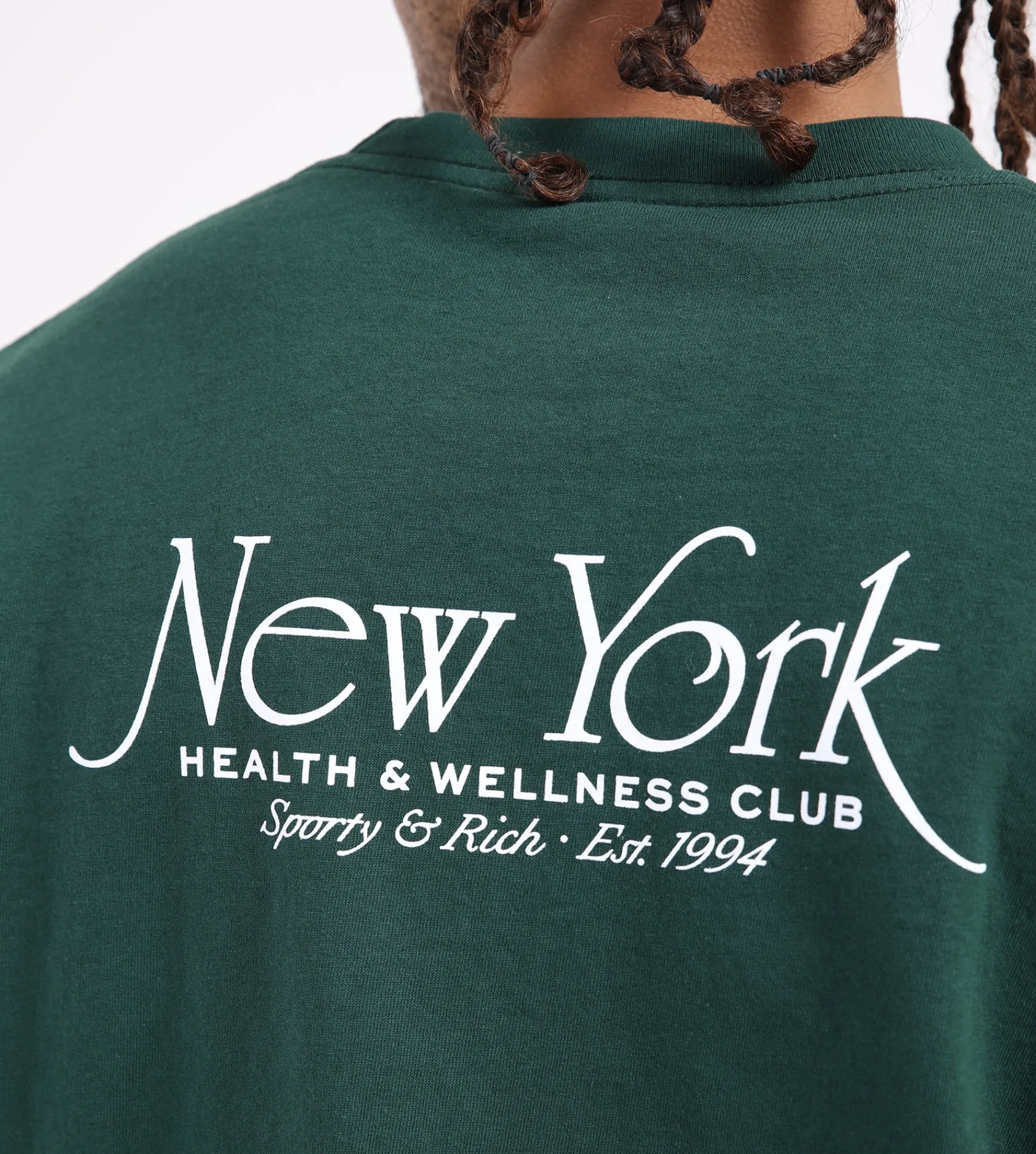 Sporty & Rich NY 94 T-Shirt Forest