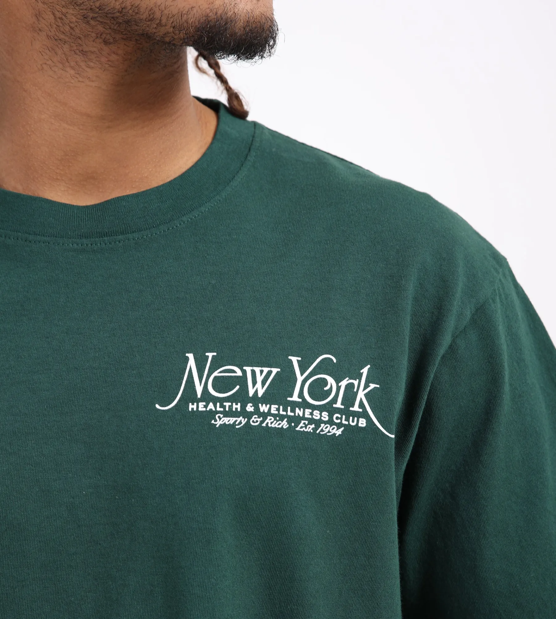 Sporty & Rich NY 94 T-Shirt Forest