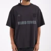 UMBRO Hard Times T-Shirt Washed Black