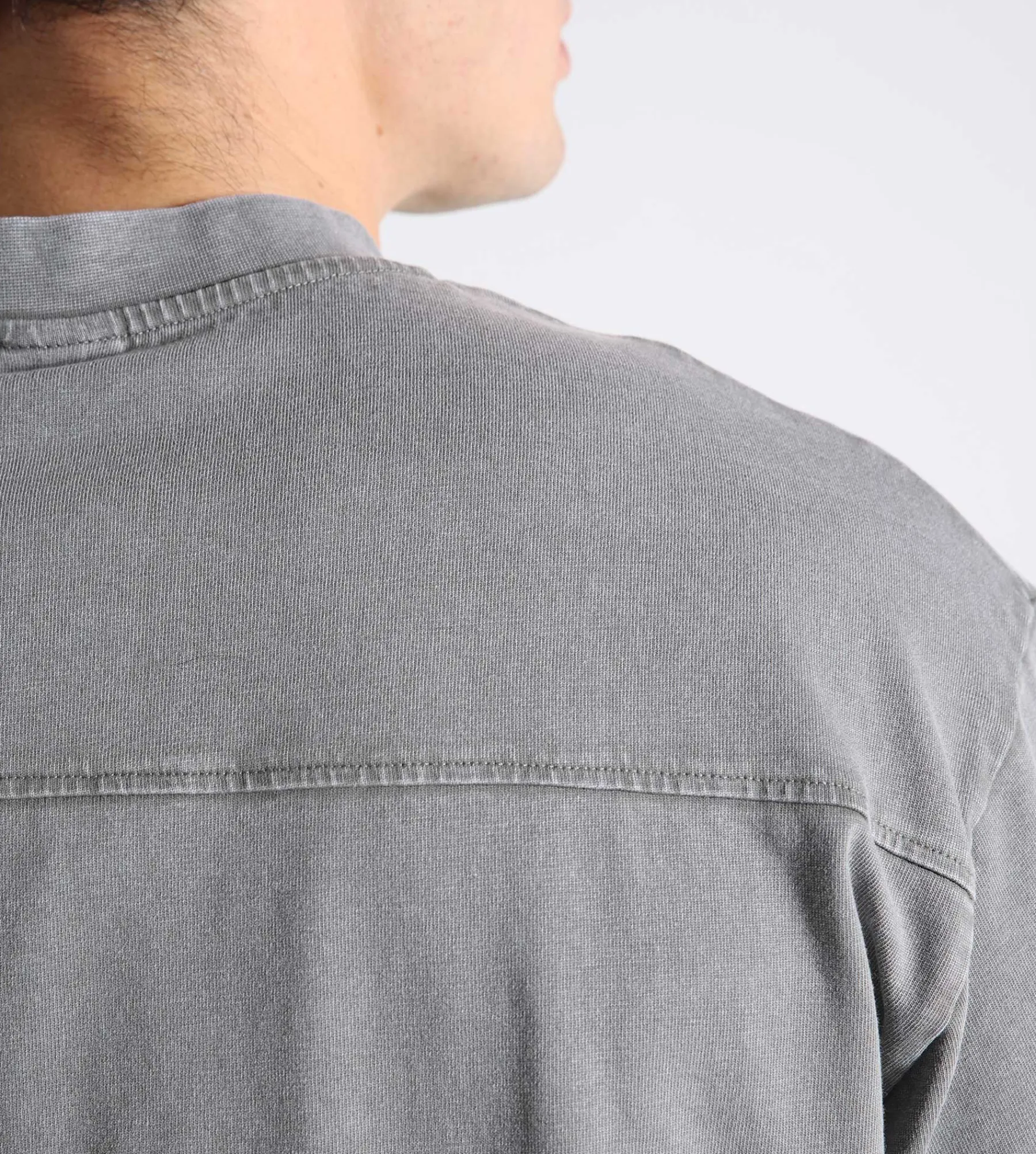 Won Hundred Staff Boxy Tee Washed Steel Grey